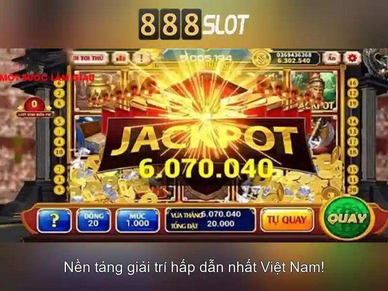888Slot - Kham pha casino truc tuyen noi bat